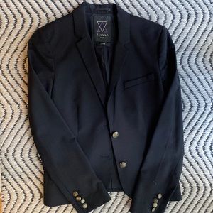 Aritzia black cropped blazer
